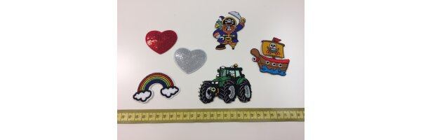 Aufbügelbilder/Patches/Flicken