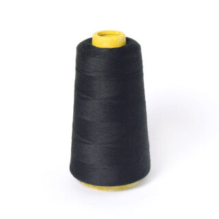 ntf Overlockgarn, 5.000 yard, black, schwarz, 100 % Polyester