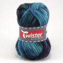 Twister Filzwolle Color, 50 gr, Farbe 0154, lagune,...