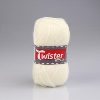 Twister Sport 50 g, natur, Farbe 020