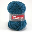 Twister Filzwolle Uni, 50 gr, Farbe 065 petrol