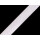 Klettverschluss Flauschteil, 20 mm, weiß, 1 Stück=10 cm
