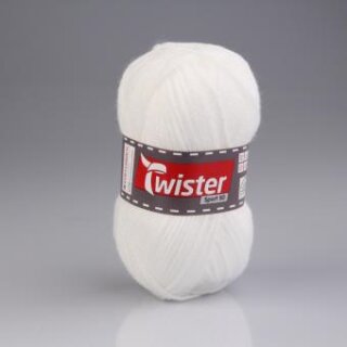 Twister Sport 50 g, weiß, Farbe 010