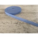 Schrägband Baumwolle, 12mm, hellblau, 1 St.=10 cm