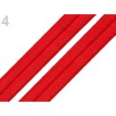 Faltgummi/elastisches Schrägband/Gummiband 20 mm, rot, 1...