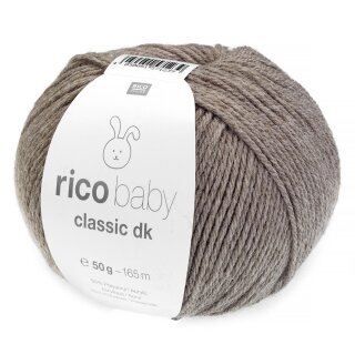 Rico Design Baby Classic dk 50g, 064 hellbraun melange