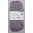 Rico Cotton Aran 50g, 28 mausgrau
