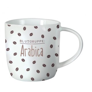 Tasse Gute Laune Blutgruppe: Arabica