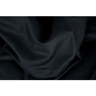 Baumwolle Soltau, uni schwarz, Reststück 50 cm