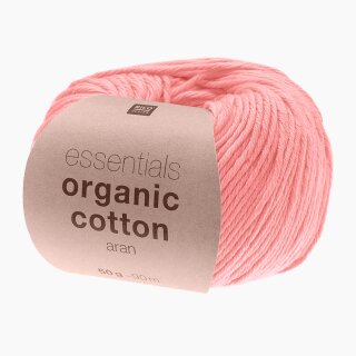 Rico Design Essentials Organic Cotton aran 50g, 017 lachs