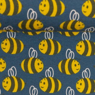 Jersey Animal Minis by käselotti, Bienen auf jeansblau