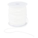 Gummikordel, Elastikband weiß, weich, ca. 3 mm,...