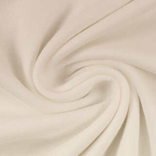 Jersey Vanessa naturweiß/creme, Reststück 80-85 cm