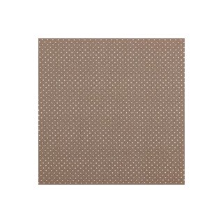 Baumwolle Pünktchen 2mm, taupe