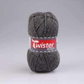 Twister Sport 50 g, anthrazit, Farbe 019