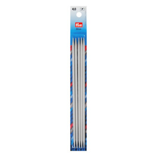 Nadelspiel, St. 4.0, Alu, 20 cm