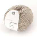 Rico Design essentials soft merino aran, camel melange, 50g