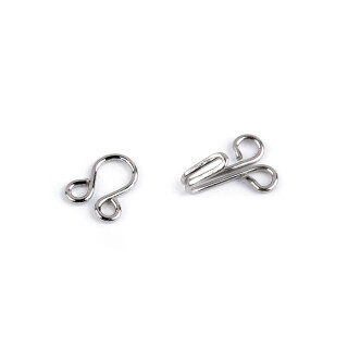Haken und Augen (Nickel)